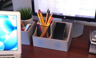 desk organization setup | workspace accessories arrangement | Home Office Accessories Organizer Tips | minimalist office desk layout