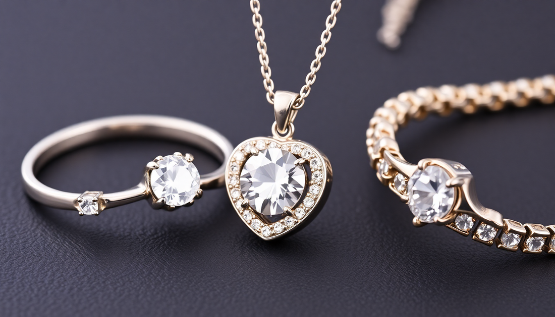 personalized necklace, cubic zirconia rings, bracelets