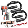 KT Deals Push Up Bar S Shapes Grip | S shape push up bars for strength training | Non slip foam grip push up bar | Push up workout bar KT Deals