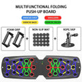 Folding Push Up Board Multi Mode Exerciser | Home Gym Chest and Core Workout | Adjustable Push Up Board for Adults | Multi Position Push Up Board