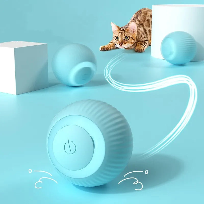 CatJoy Smart Cat Ball Interactive Toy | Smart cat toy for indoor play | Automatic rolling cat ball | CatJoy Smart Cat Ball