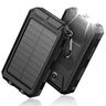 OWNTECH Portable Solar Charger 20000mAh | solar charger for outdoor adventures | portable power bank 20000mAh | eco-friendly solar charger
