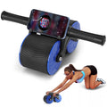 Automatic Rebound Ab Roller Wheel Fitness | Abdominal Wheel for Core Training | Home Gym Ab Workout Equipment | Muscle Strength Ab Roller Wheel