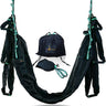 Premium Aerial Hammock Yoga Swing Kit | Anti Gravity Yoga Swing | Acrobat Flying Sling Set | Indoor Outdoor Inversion Therapy Hammock