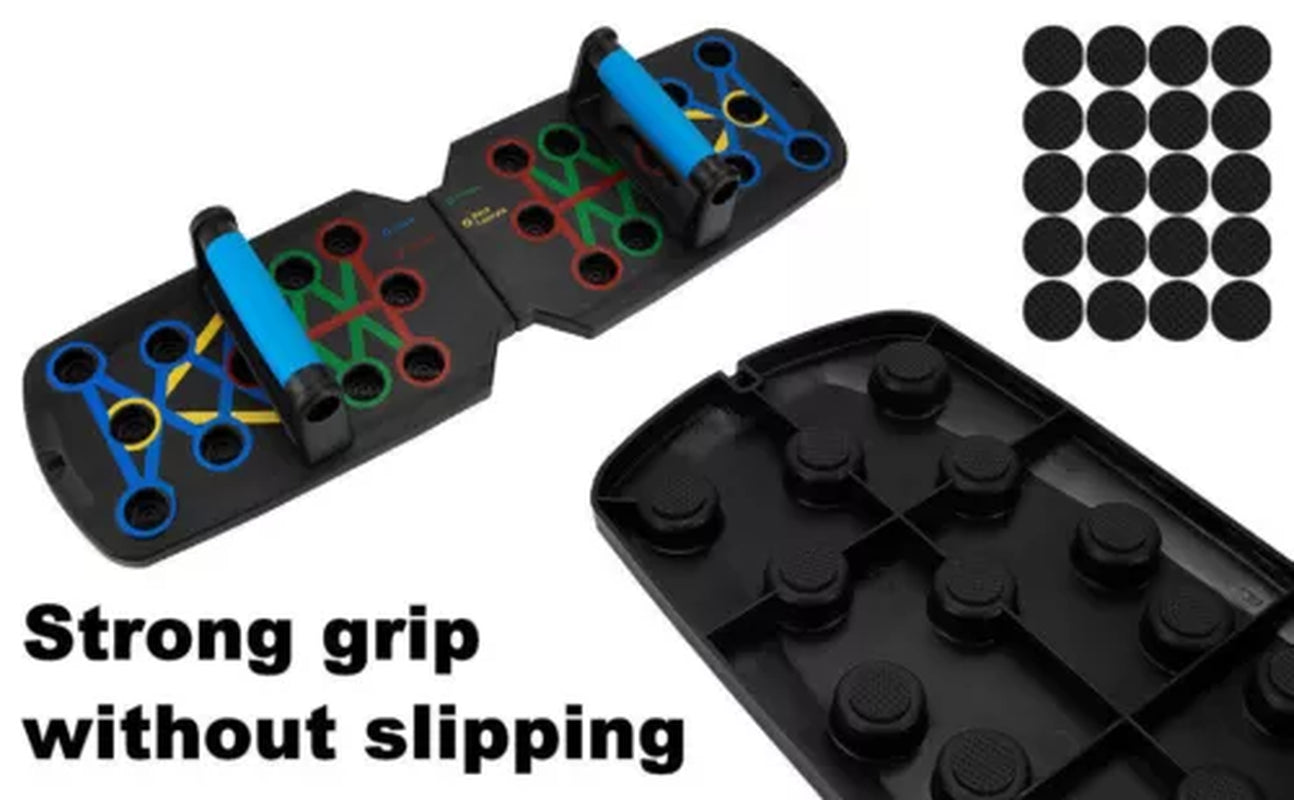 28 in 1 Push Up Rack Board Fitness System | Home Gym Exercise Push Up Board | Fitness Workout Rack Stands | Multi-Purpose Push Up Rack