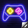 GamerGlow Game Controller Neon Sign | neon game controller wall light | gaming room LED neon sign | GamerGlow bright gaming decor