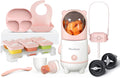 17-in-1 Baby Food Maker Set Gray | Baby Food Processor Set | Baby Food Puree Blender | Baby Meal Prep Kit