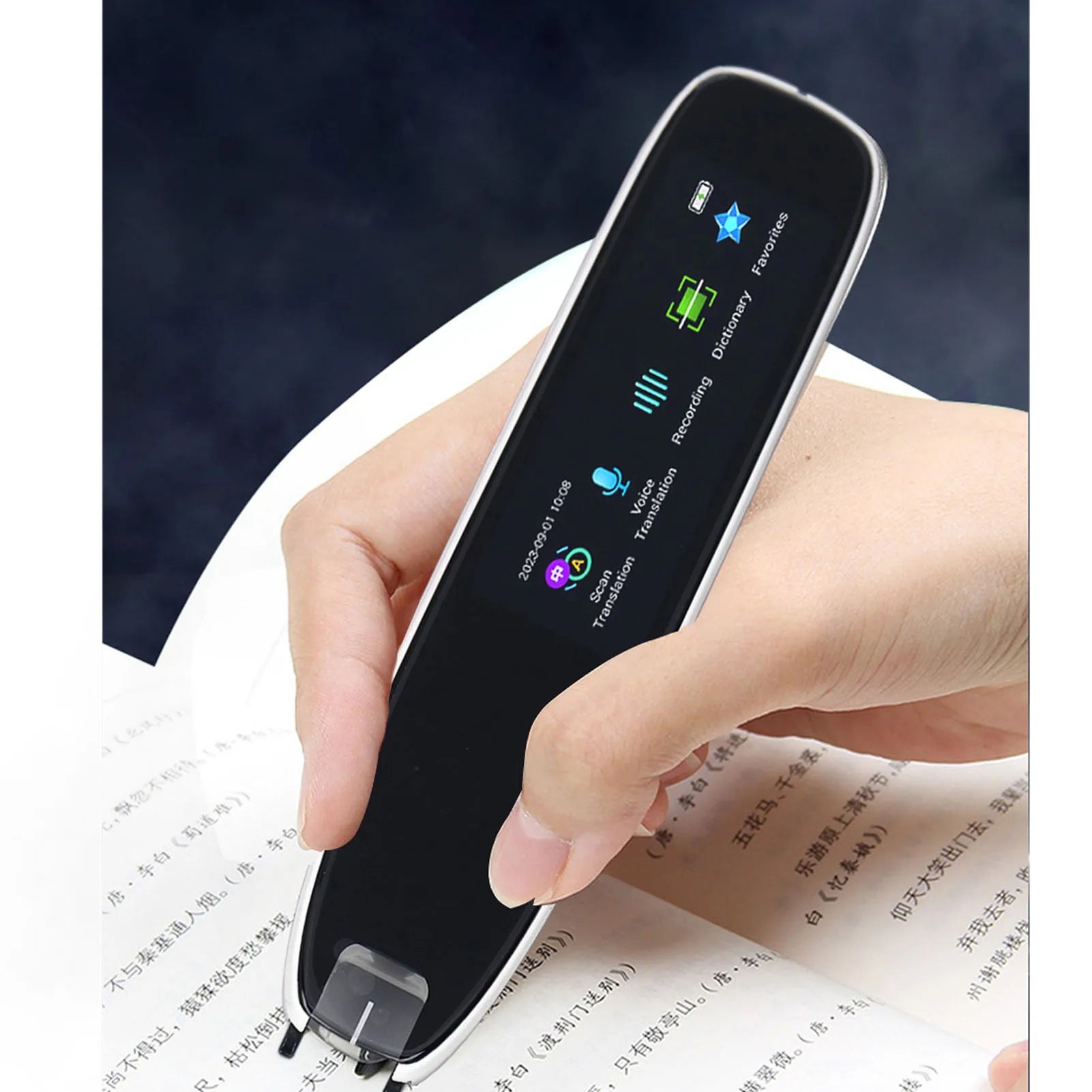 smart voice translator pen wifi edition | multilingual scanning pen | smart wifi translation tool | portable translator pen