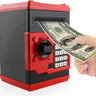 Red Smart Cartoon Piggy Bank Safe | Electronic Piggy Money Bank | Kids Coin Saving Box | Voice Prompt ATM Piggy Bank
